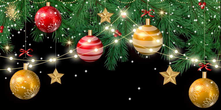 Christmas party banner