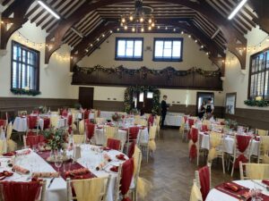 Christmas party at Waddesdon Hall