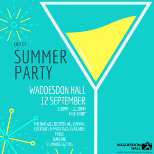 End of Summer Party button