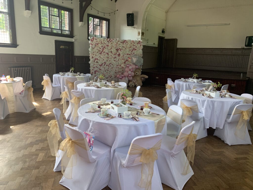 Christening party at Waddesdon Hall