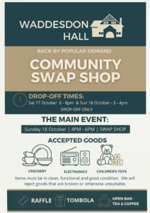 Community Swap Shop - 18 October 2026